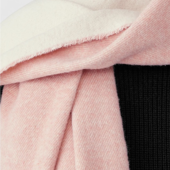 Eileen Fisher Brushed Recycled Cotton Cashmere Scarf - Picture 2 of 4